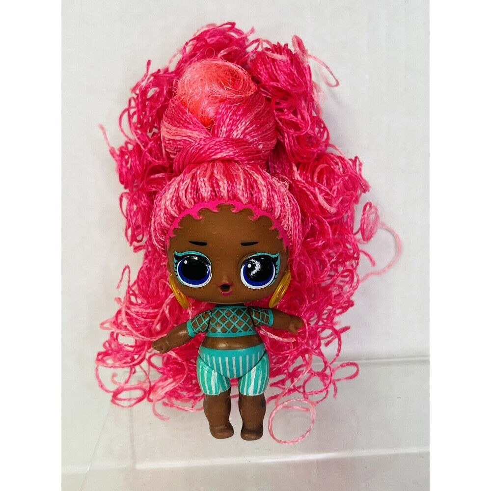LoL Surprise Supa Fly Remix Hair Flip Doll Long Pink Hair